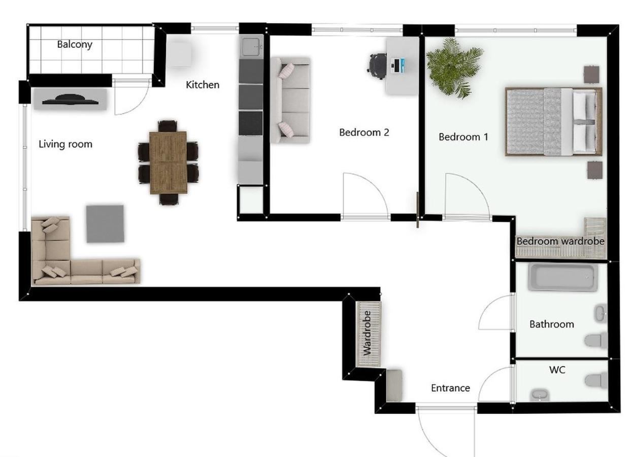 Cozy Kaivas, Free Parking, Self Check-in Dzīvoklis Riga
